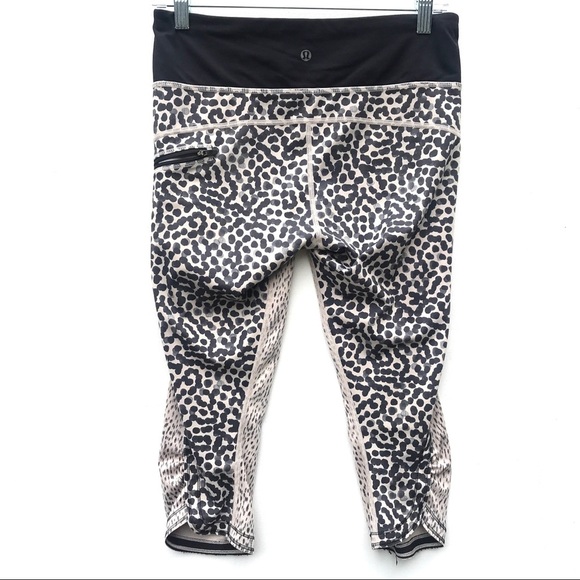 lululemon Top speed Dottie dash Crop pant 6 - Picture 5 of 6